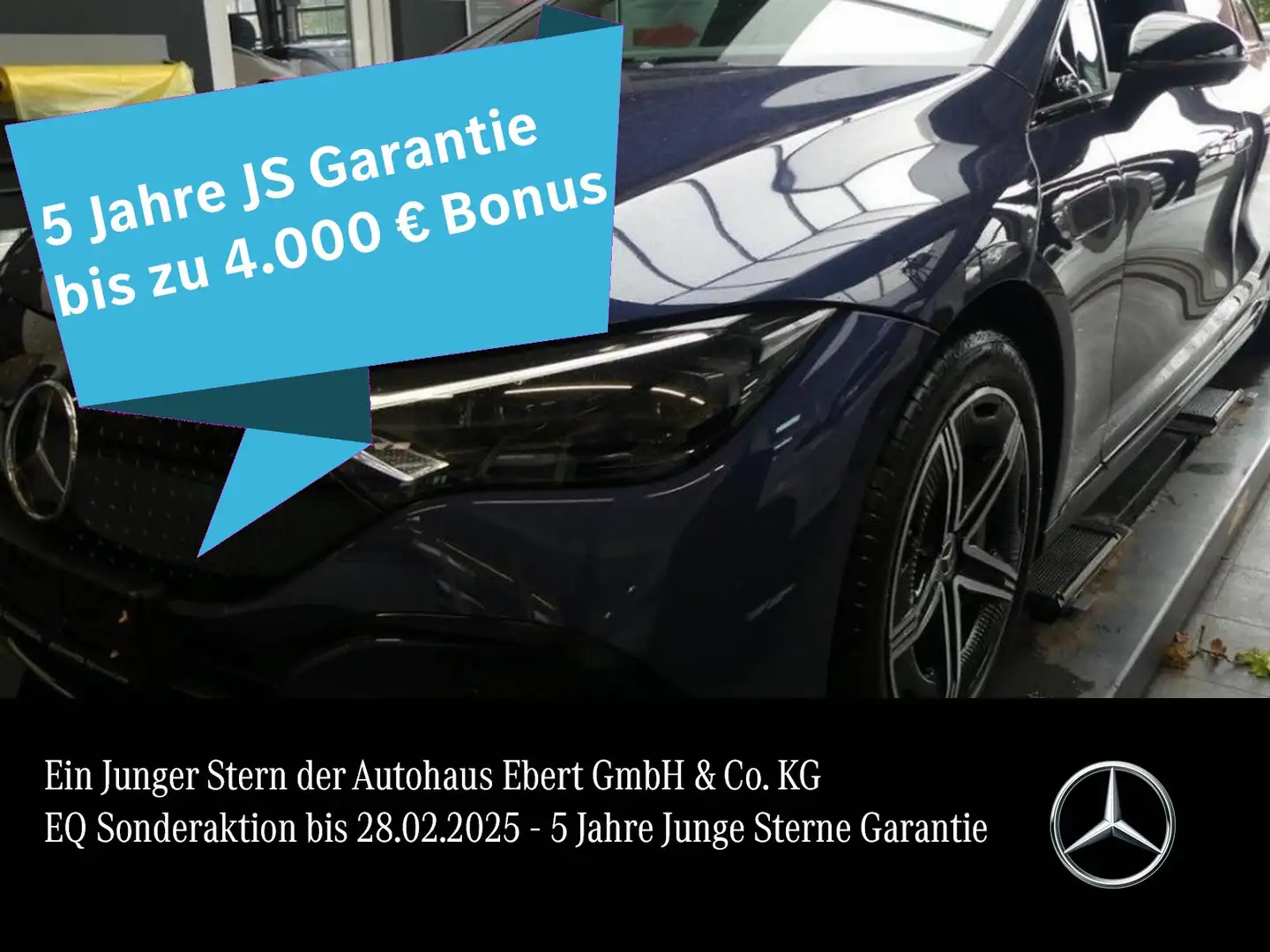 Mercedes-Benz EQE 350 EQE350 AMG Prem AIRMATIC 4,5°HAL DISTRO Pano HUD Blu/Azzurro - 1