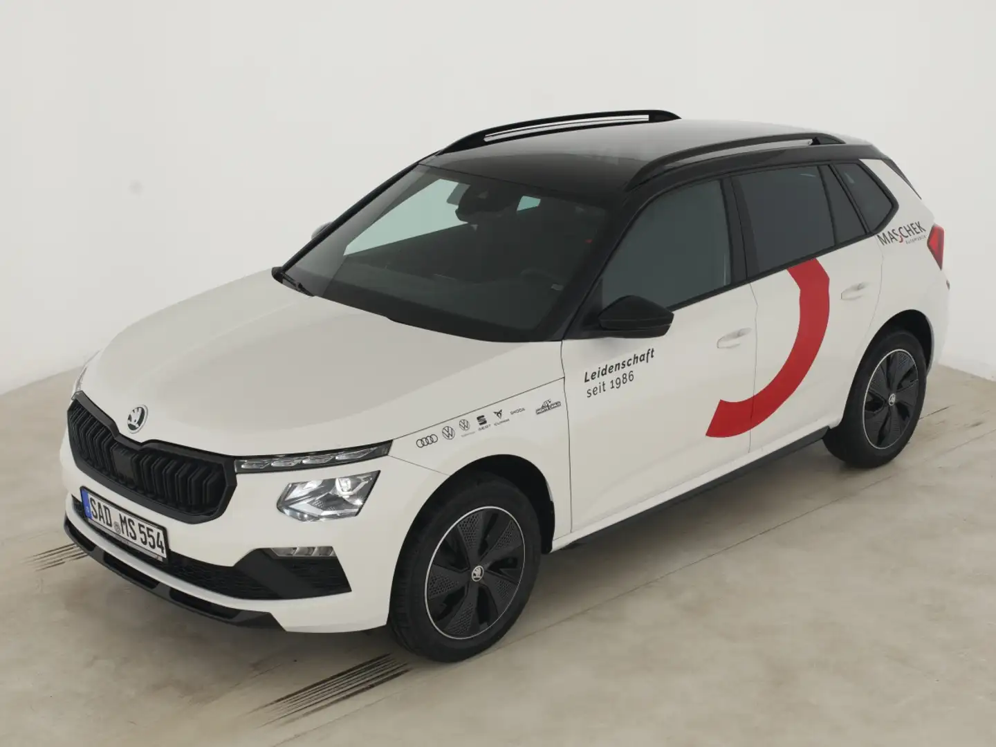 Skoda Kamiq Monte Carlo 1.0 TSI Navi/SH Pano FLA LED Weiß - 1