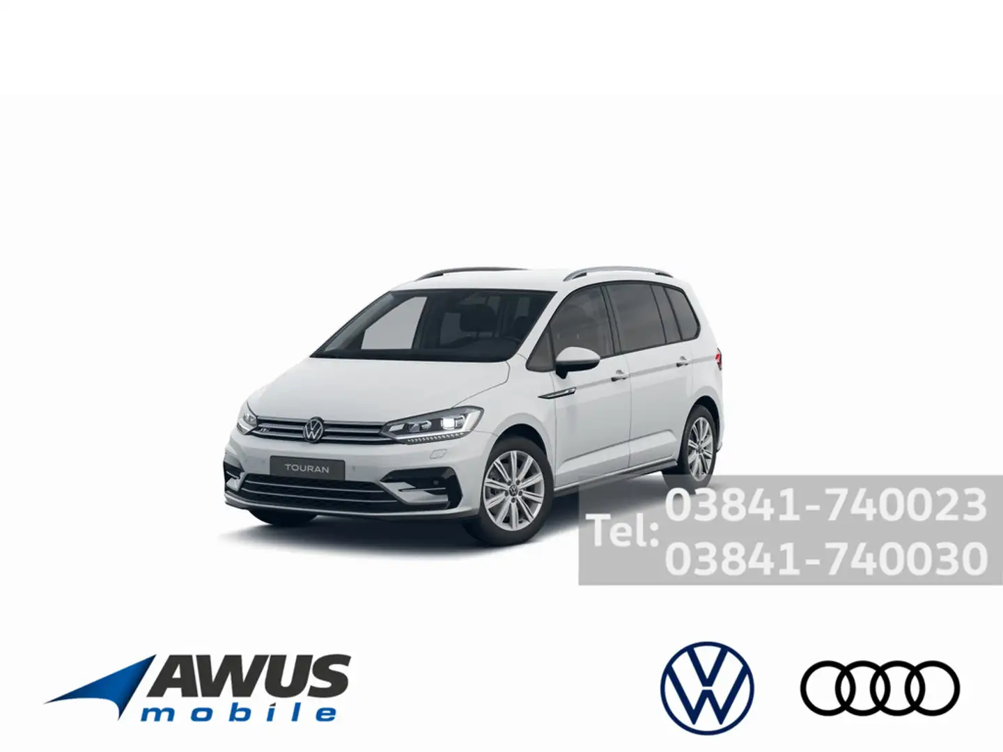 Volkswagen Touran 1.5TSI DSG Comfortline R-Line Weiß - 1