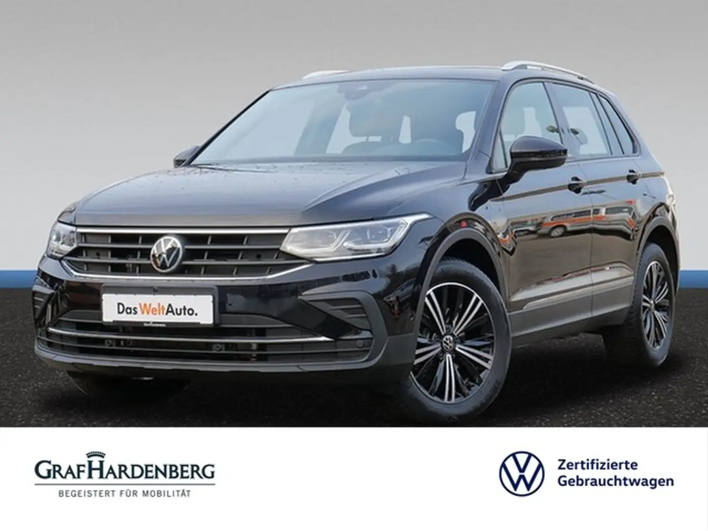 Volkswagen Tiguan United Plus TSI DSG NaviPro AHK Matrix Schwarz - 1