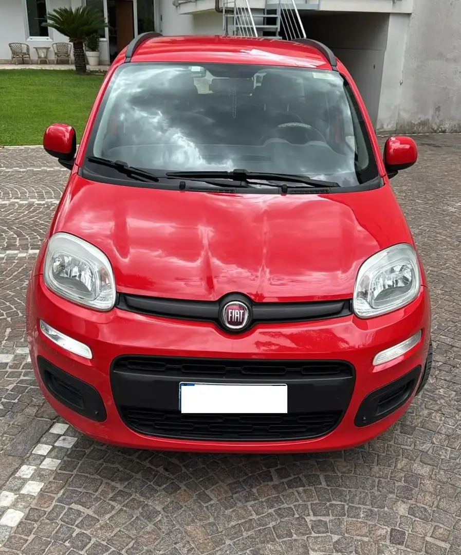 Fiat Panda III 2016 1.2 Lounge 69cv Rosso - 1