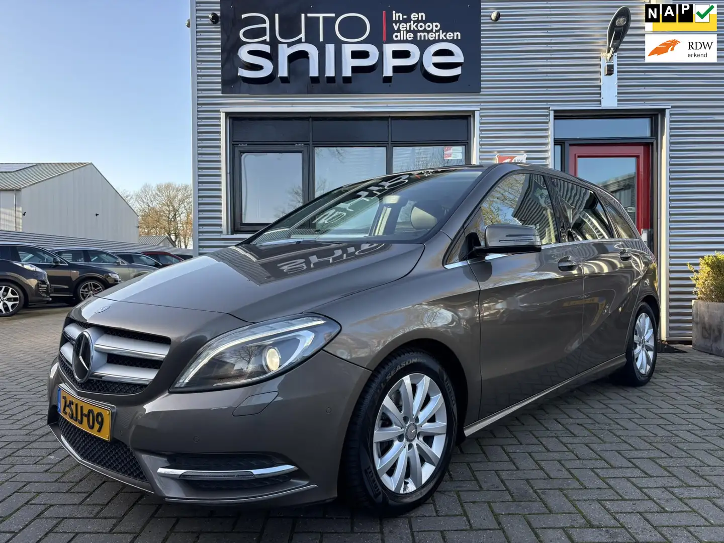 Mercedes-Benz B 180 Ambition -AUTOMAAT-1STE EIGENAAR!-DEALER ONDERHOUD Gris - 1