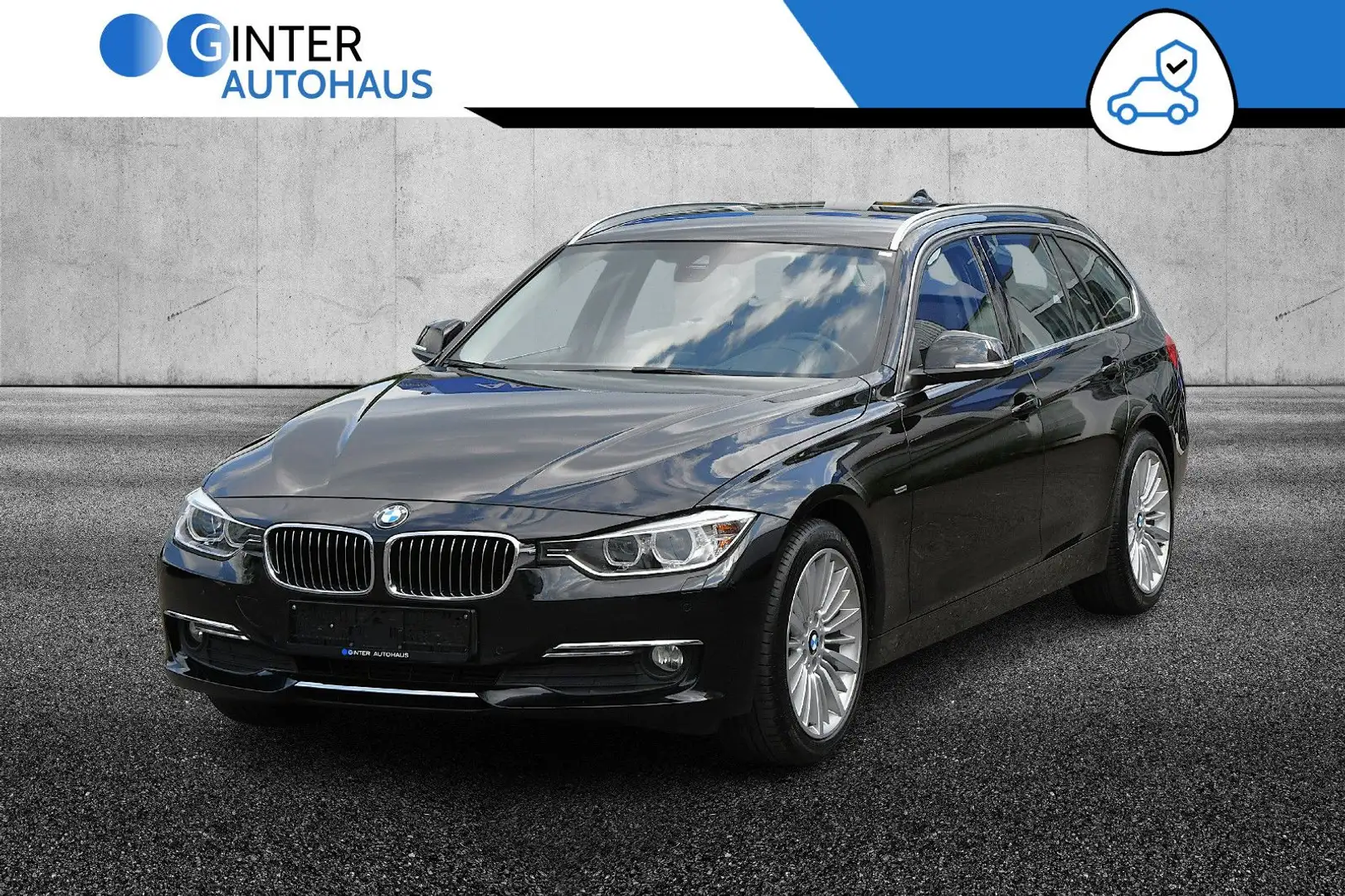 BMW 320 d Touring Luxury Line*Leder*Professional* Schwarz - 1