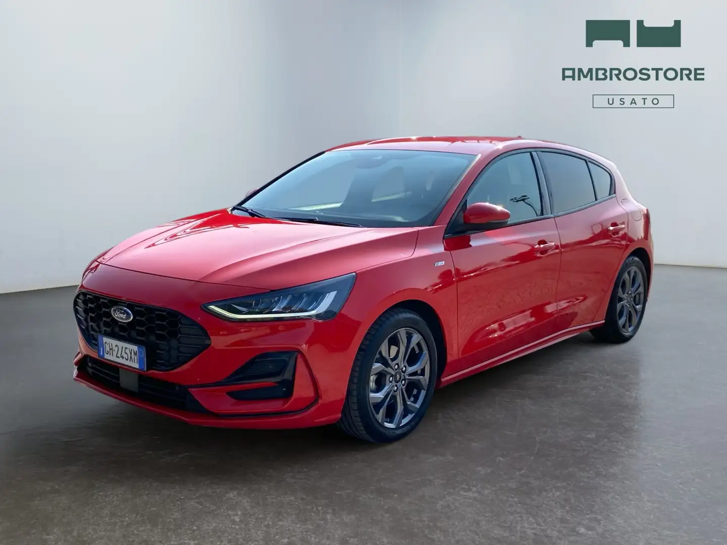 Ford Focus V 2022 - Focus 1.0t ecoboost h ST-Line X 125cv Rosso - 1