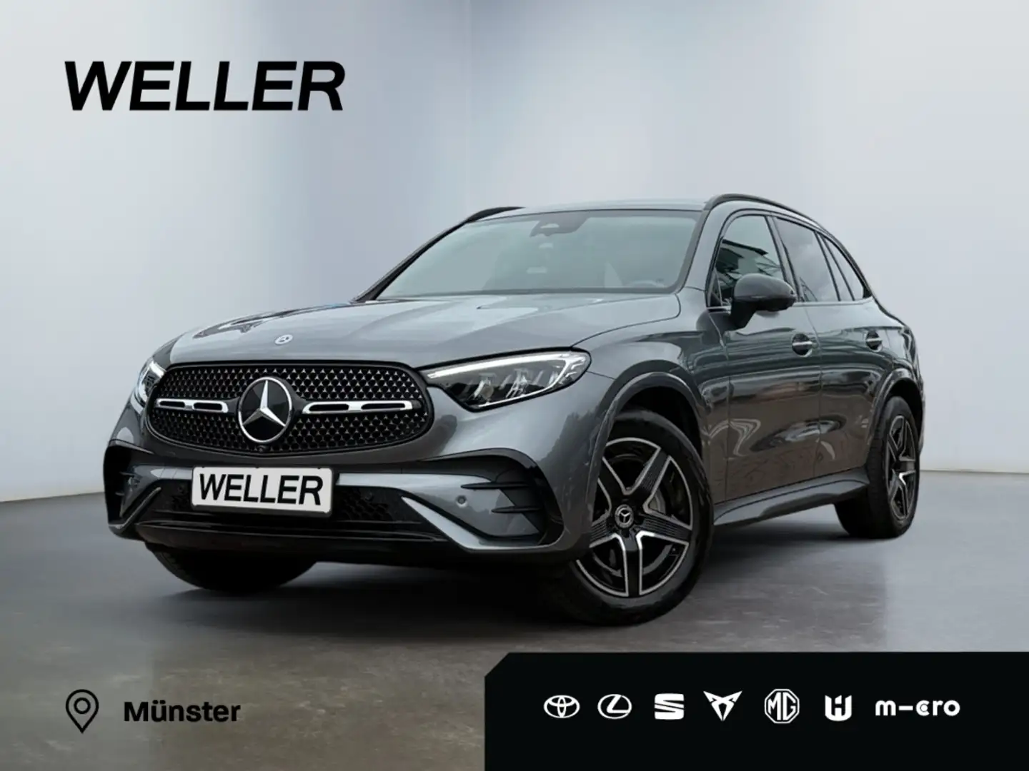 Mercedes-Benz GLC 220 d 4Matic 9G-TRONIC AMG Line Advanced Grau - 1