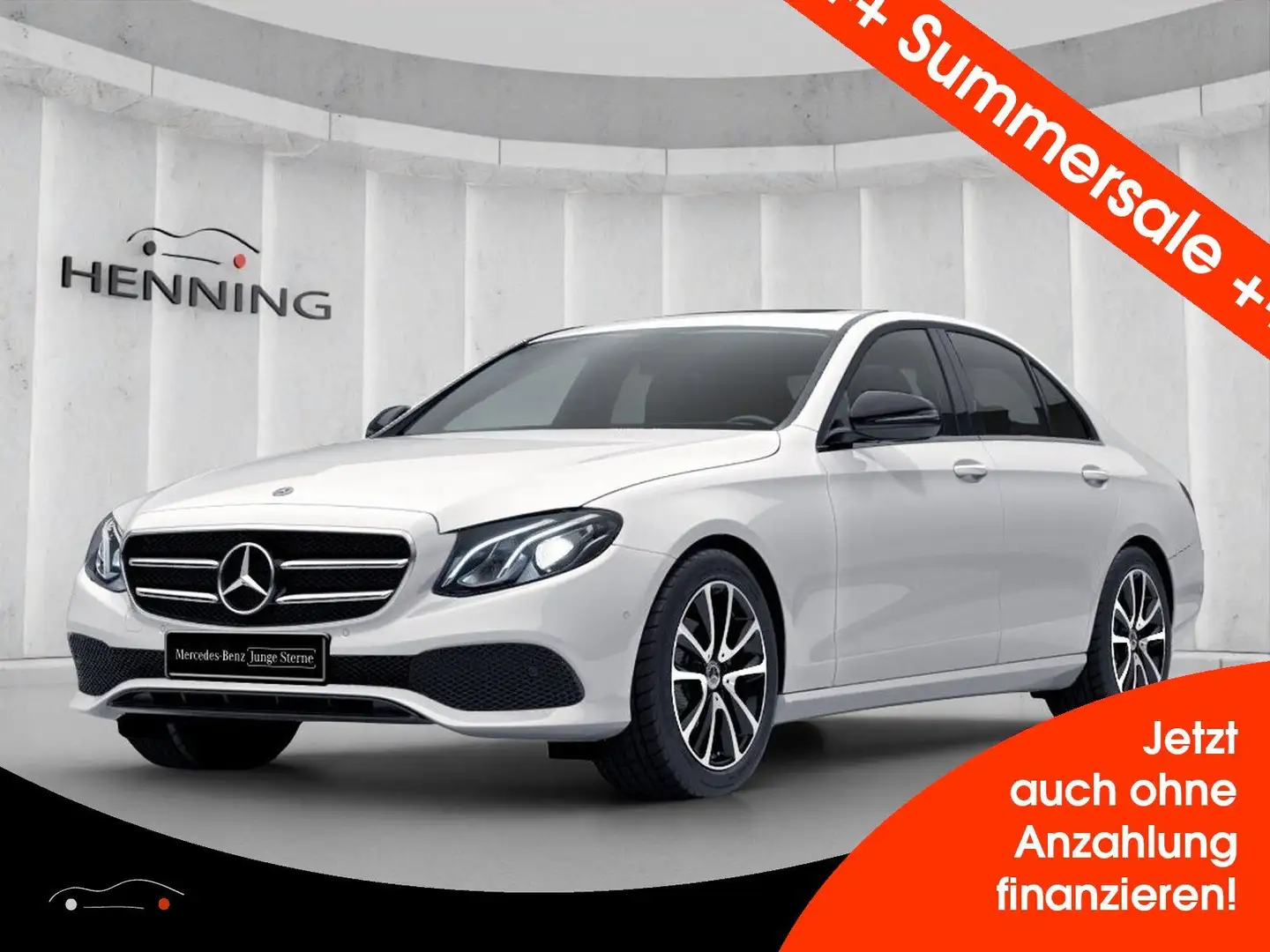 Mercedes-Benz E 200 Limousine Avantgarde Totw Night SHD Kamera Blanco - 1