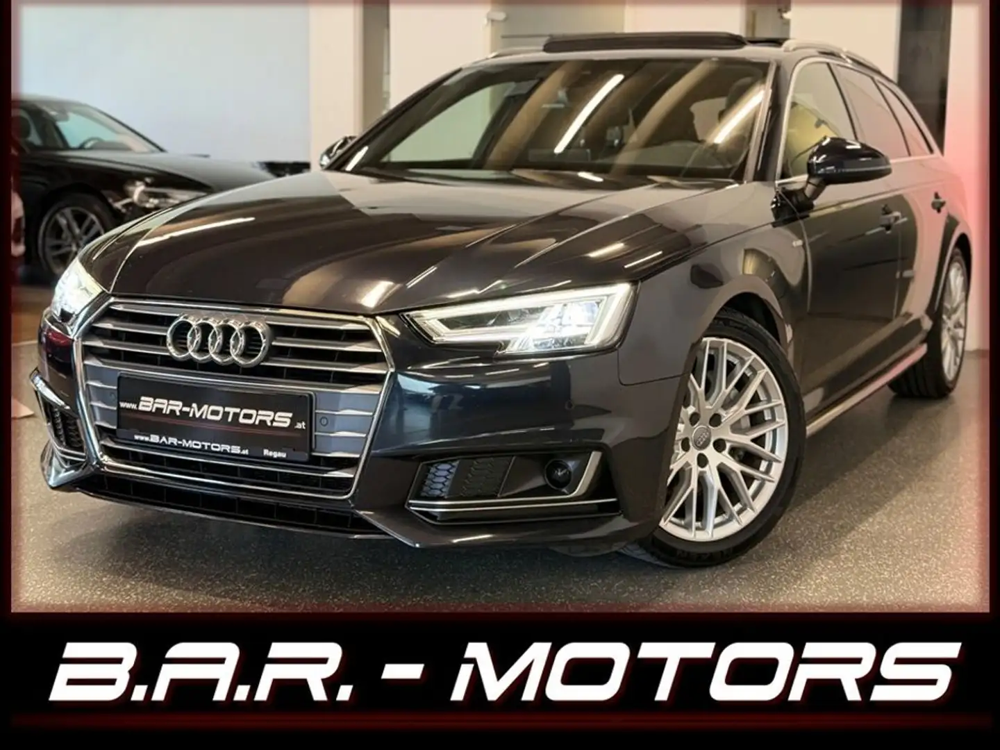 Audi A4 3xSLINE*VIRTUAL*PANO*LANE*ACC*3-ZONEN*PDC* Blau - 1