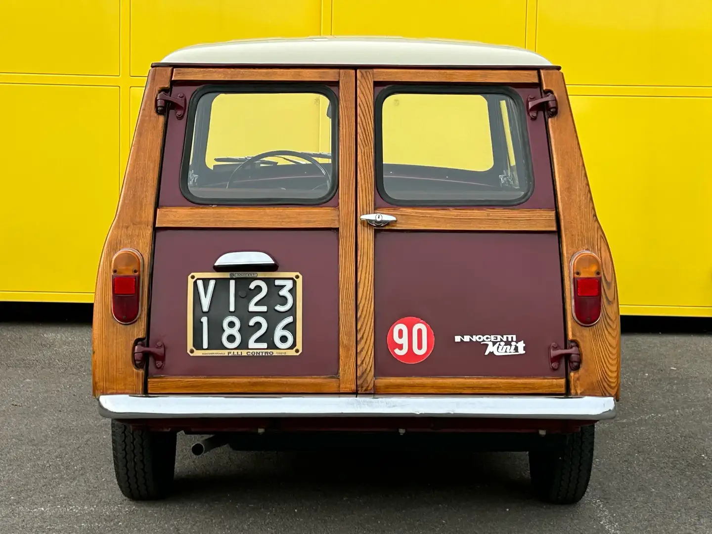 Innocenti Mini TRAVELLER LEGNO Originale conservata Червоний - 1