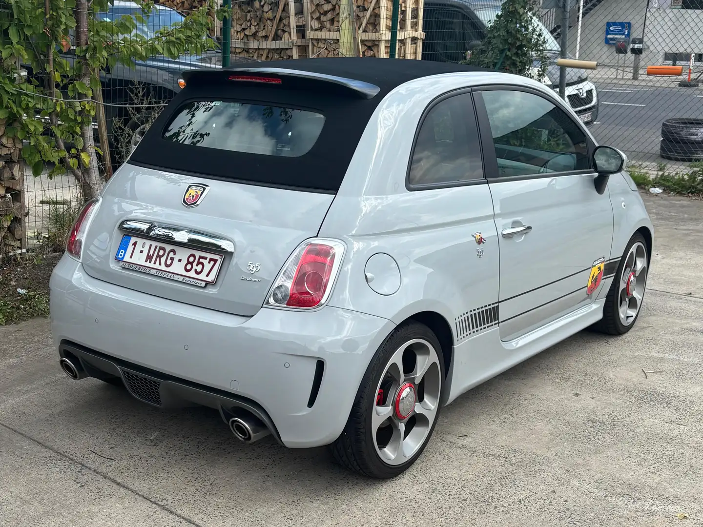 Abarth 595C Turismo Cabrio Grijs - 2