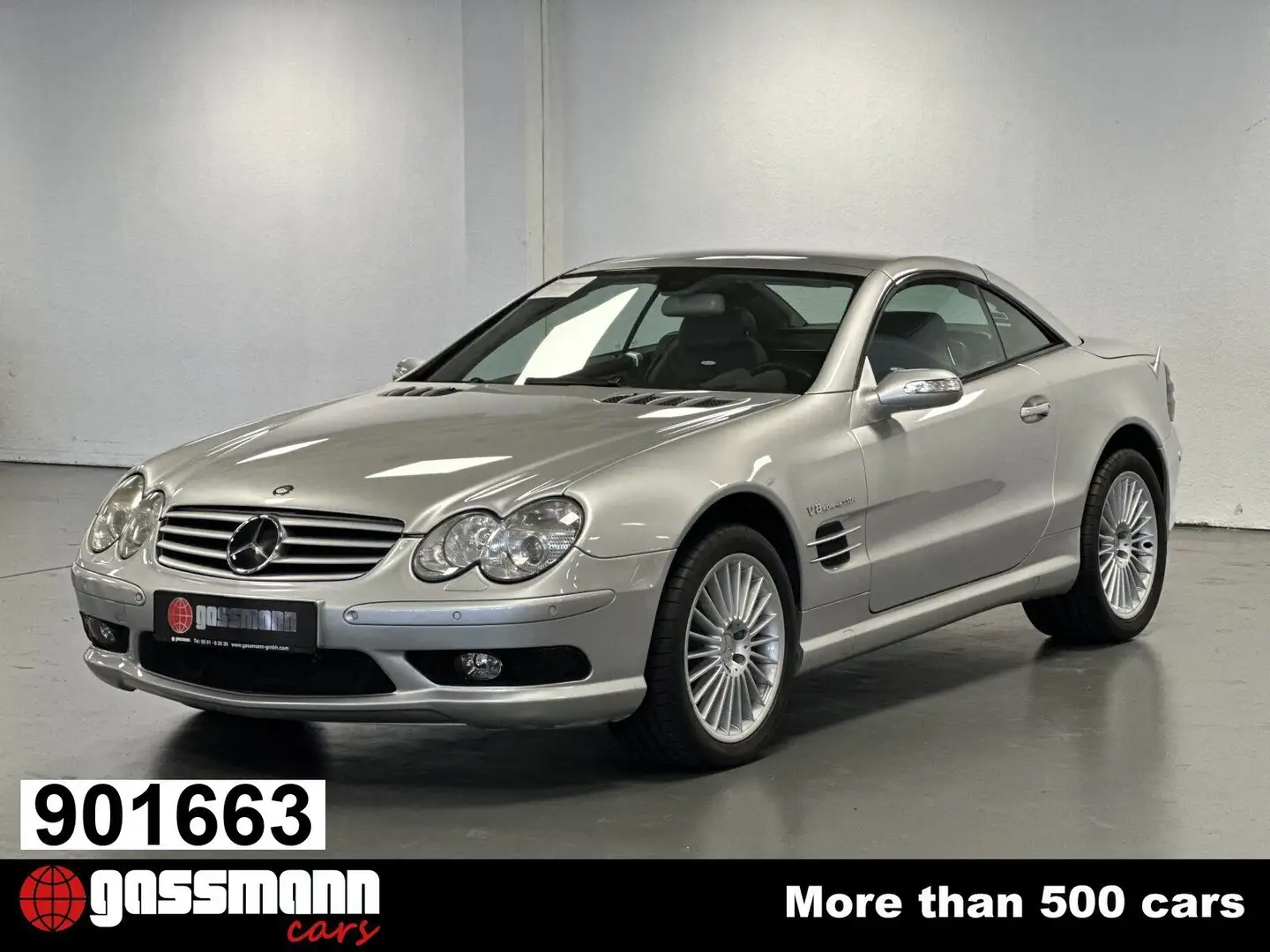 Mercedes-Benz SL 55 AMG Roadster R230, mehrfach VORHANDEN! Argent - 1