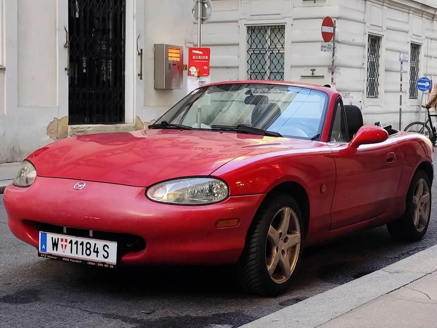 Mazda MX-5 MX-5 1,6i-16V Rot - 2