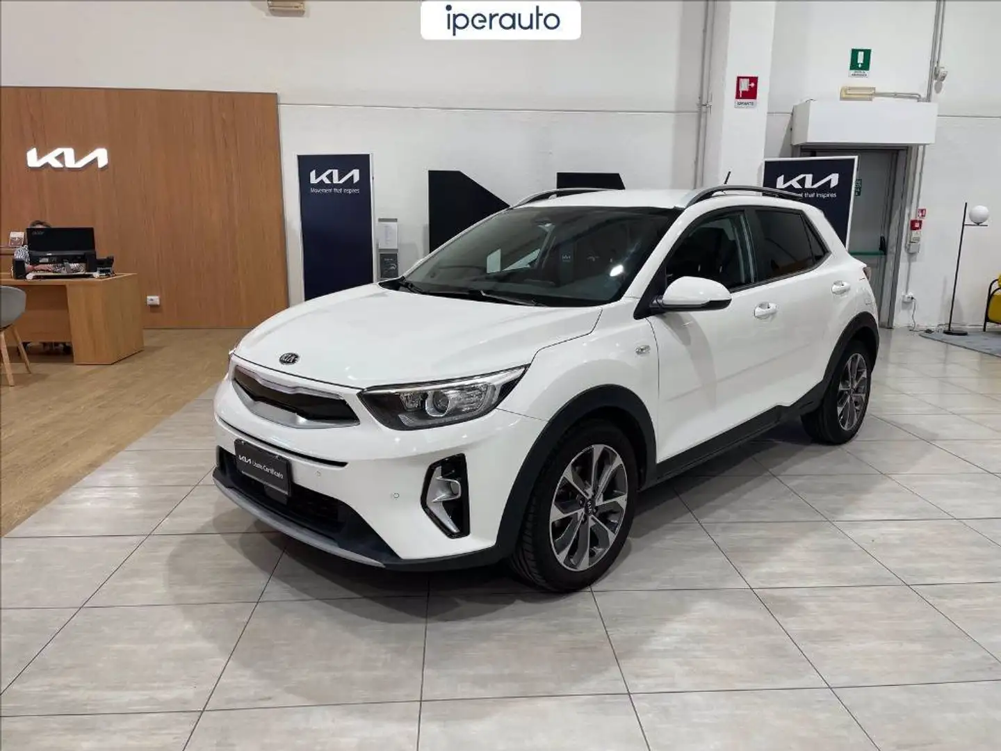 Kia Stonic 1.0 t-gdi mhev style 100cv imt Bianco - 1