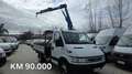 Iveco Daily 35C12 CON GRU CASSONE FISSO P.3450 Blanc - thumbnail 1