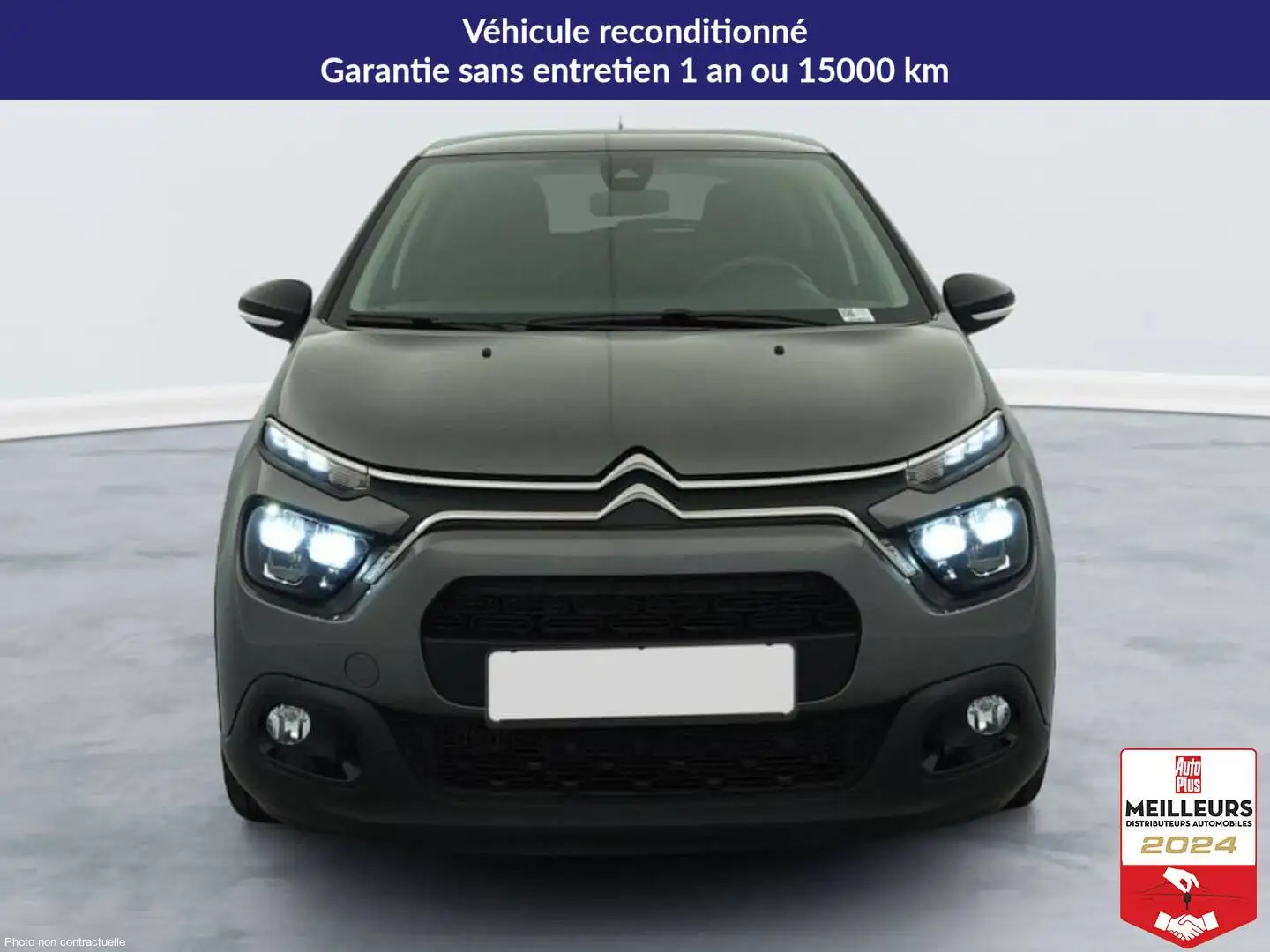 Citroen C3 PureTech 110 ch BVM6 Max Gris - 2