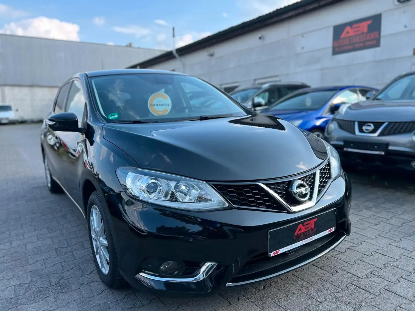 Nissan Pulsar 1.2 Tekna,Kamera,Vollleder,Navi,SZH,Xenon Schwarz - 1