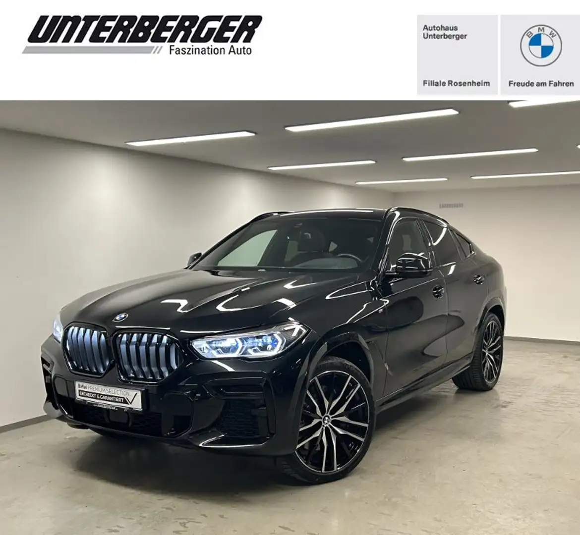 BMW X6 xDrive40d M Sportpaket Pano. PA. Plus Head-Up HiFi Schwarz - 1