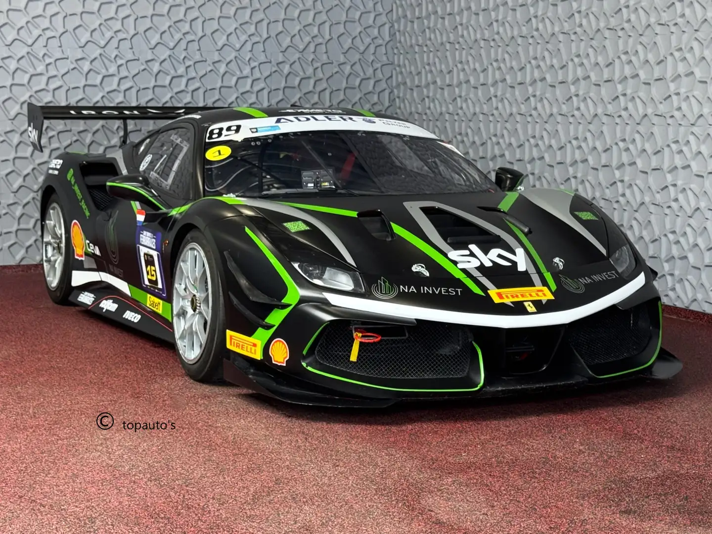 Ferrari 488 FERRARI 488 670 PK CHALLENGE EVO INKL.VAT Rood - 1