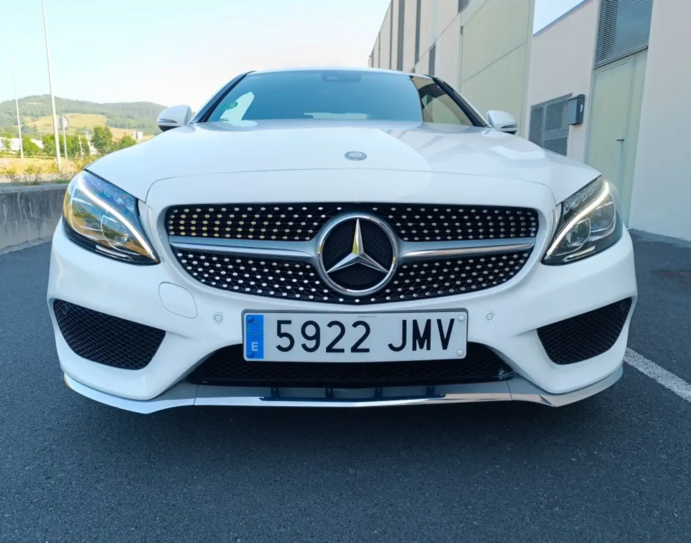 Mercedes-Benz C 220 Coupé 220d 9G-Tronic Blanco - 2