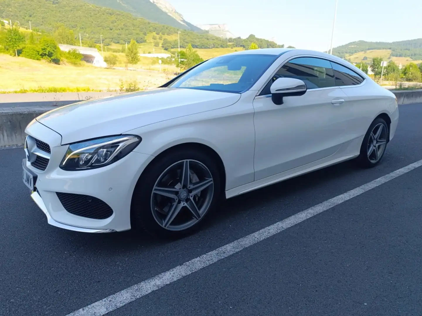 Mercedes-Benz C 220 Coupé 220d 9G-Tronic Blanco - 1