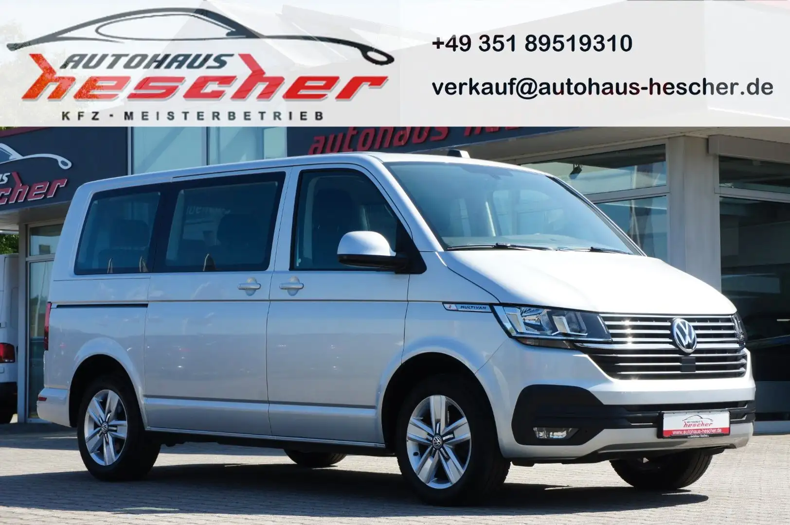Volkswagen T6 Multivan T6.1 Multivan 2.0 TDI DSG *STANDHZG*KAMERA*AHK* Silver - 1