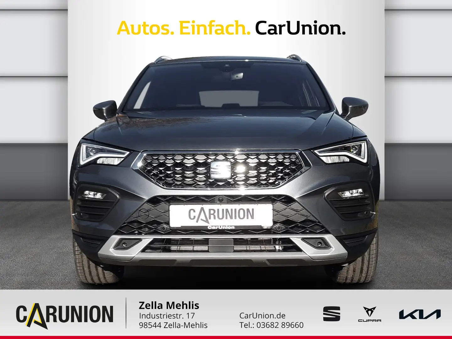 SEAT Ateca Xperience 1.5 TSI DSG*Voll*AHZV Stdhzg. Gris - 2
