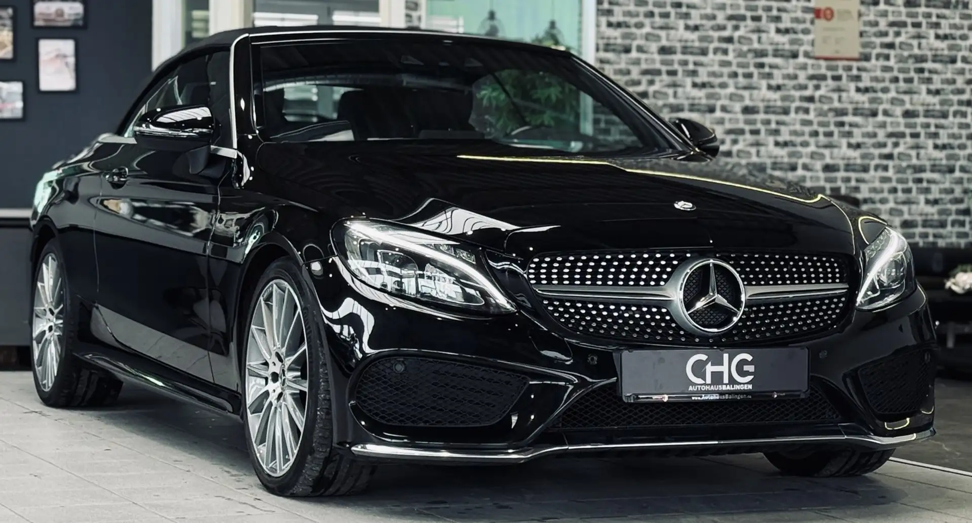 Mercedes-Benz C 220 d AMG Line HUP|BURMESTER|KAMERA|AIRCAP+SCARF Negro - 1