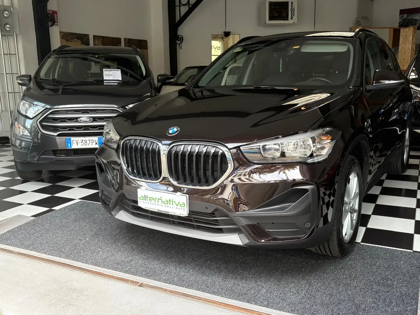 BMW X1 X1 F48 2019 sdrive18d Marrone - 1