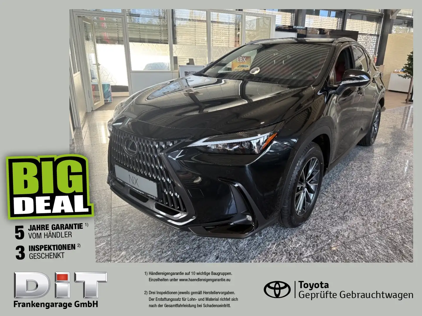 Lexus NX 450h+ Plug-in Executive Line LED, SHZ, 360°Kam Zwart - 1