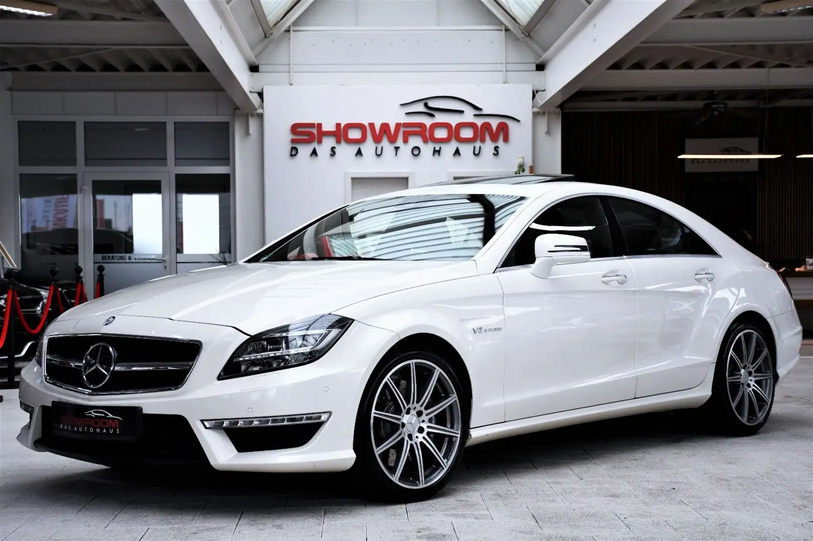 Mercedes-Benz CLS 63 AMG 4MATIC+LED+Navi+SD+H&K+DiamantWeiss Blanc - 2