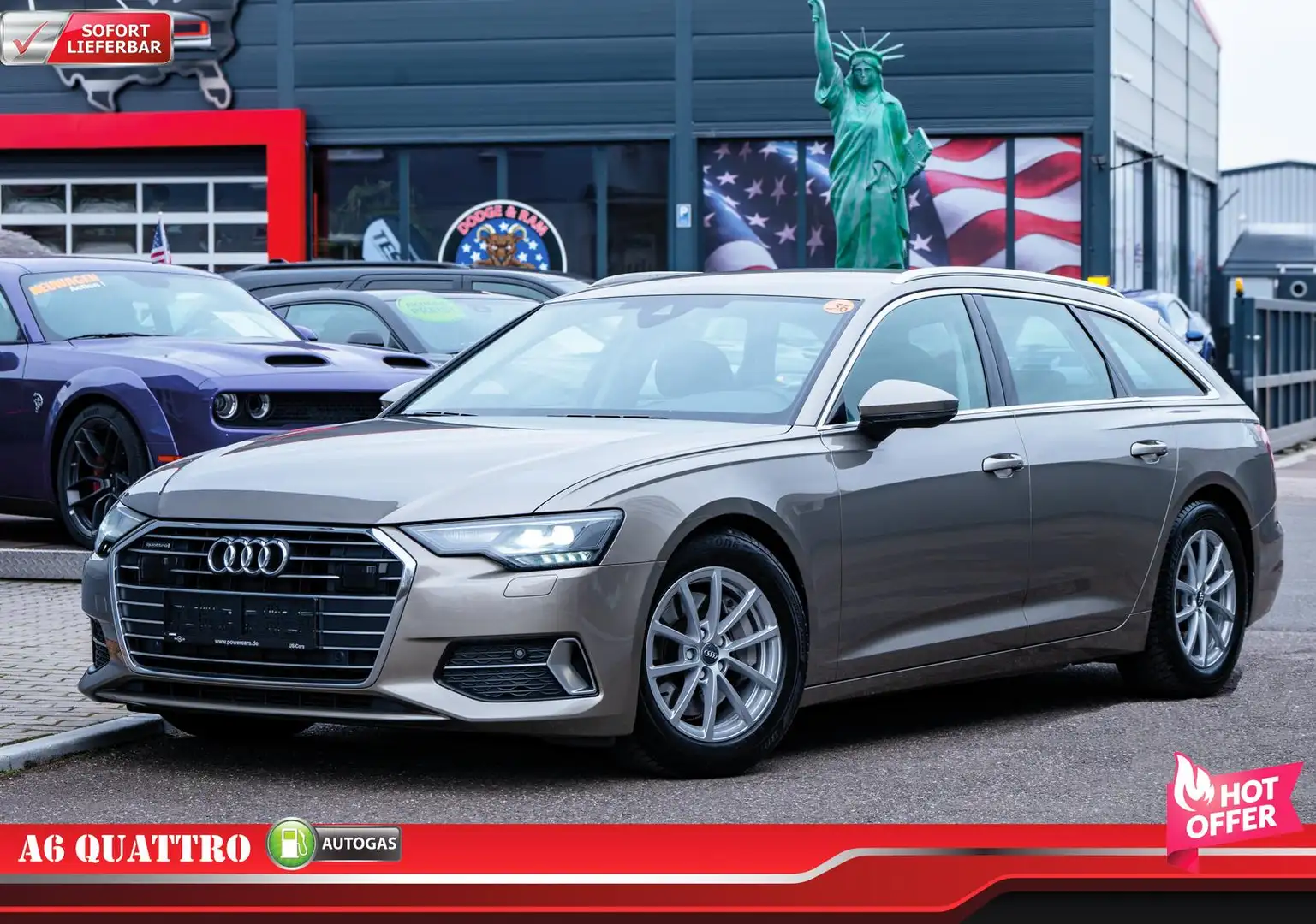 Audi A6 2.0 45 Quattro Sport,ACC,LPG,Sitzhzg. Beige - 1