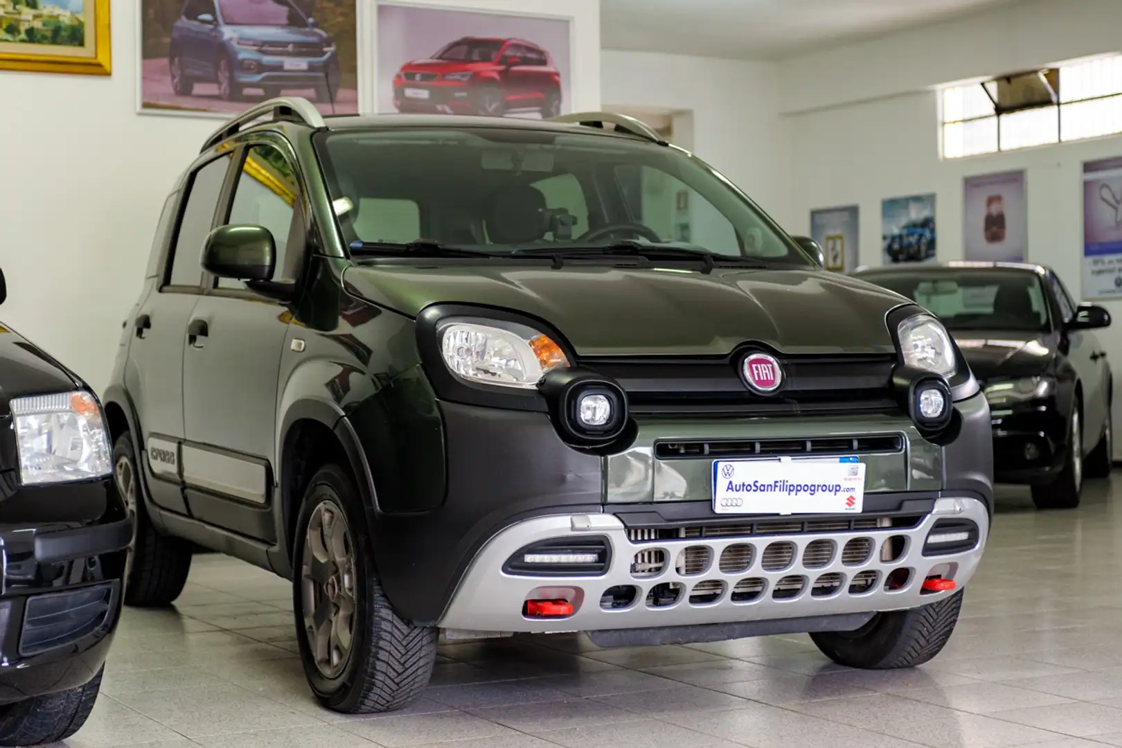 Fiat Panda Panda 1.3 mjt 16v Cross 4x4 PARK GANCIO TRAINO Grau - 2