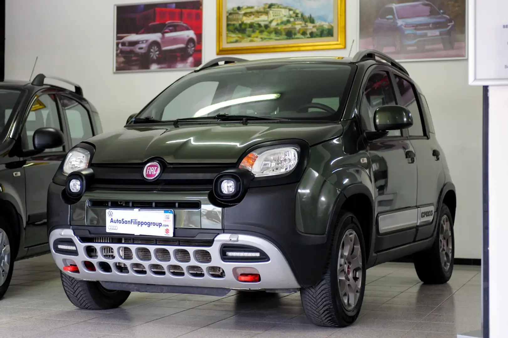 Fiat Panda Panda 1.3 mjt 16v Cross 4x4 PARK GANCIO TRAINO Grau - 1