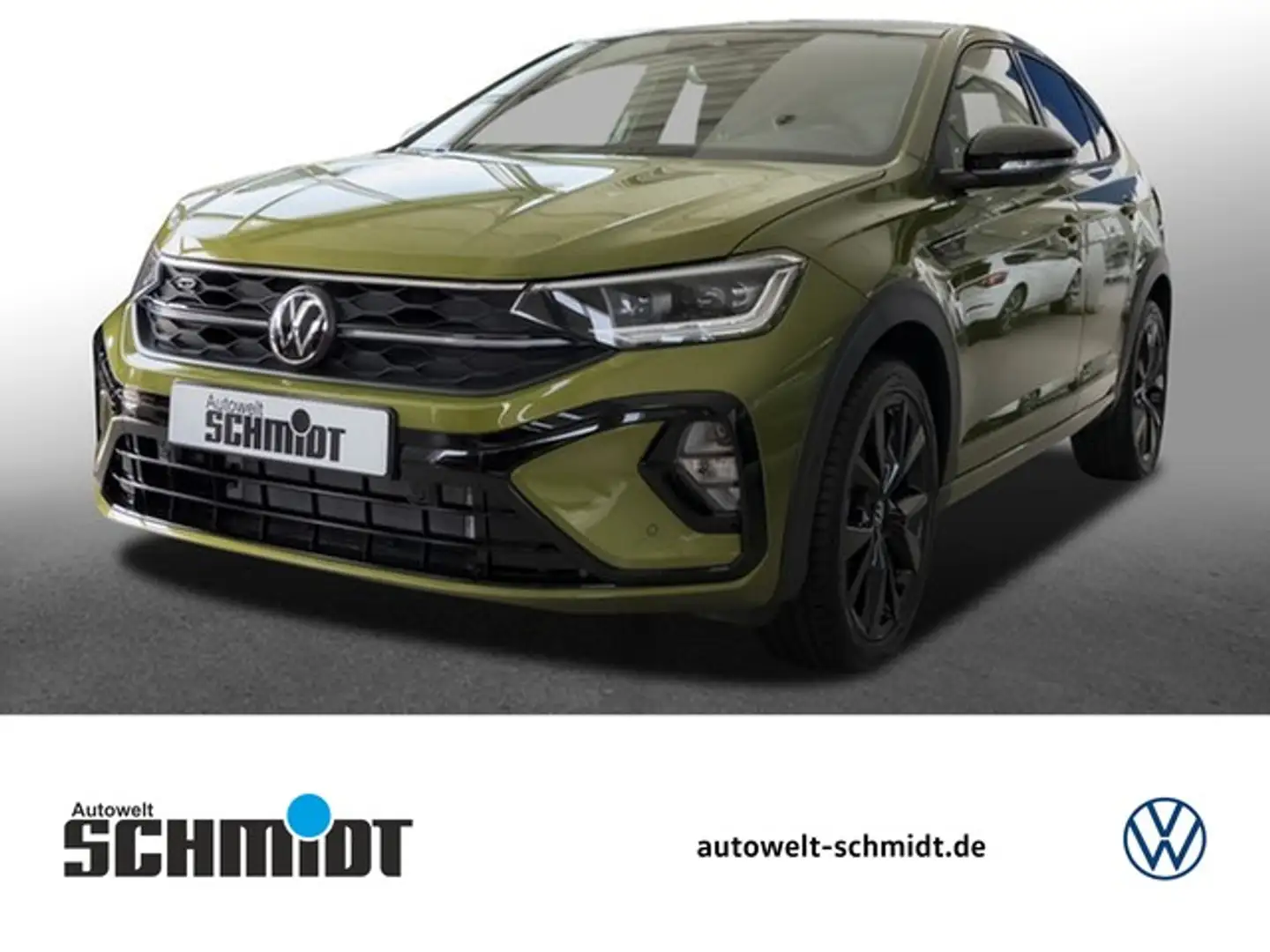 Volkswagen Taigo 1.5 TSI DSG R-Line PANO SOUND AHK NAVI DIG COCKPIT Grün - 1