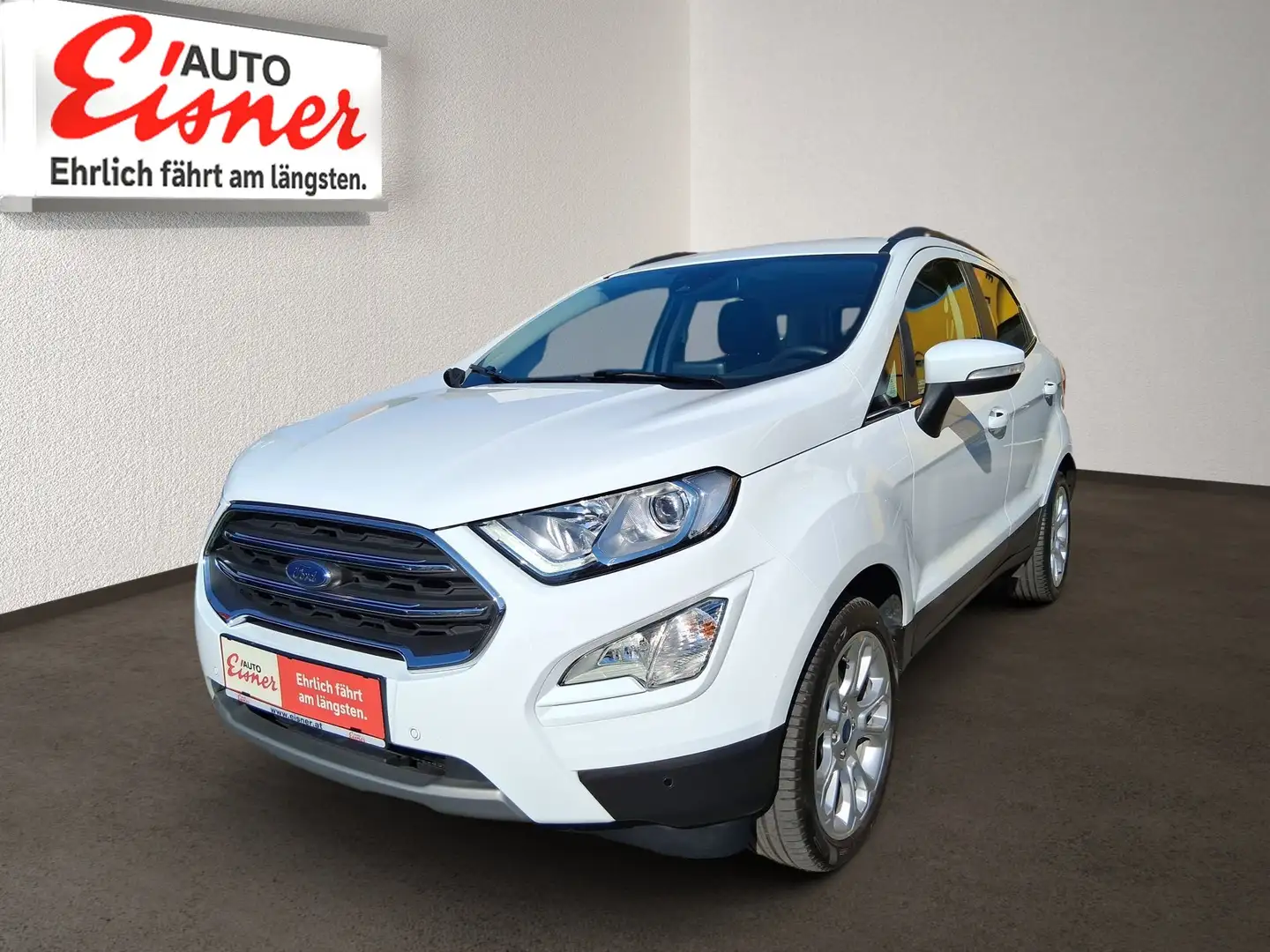 Ford EcoSport 1.0 EcoBoost Titanium AHK DynLicht Kam. Weiß - 2