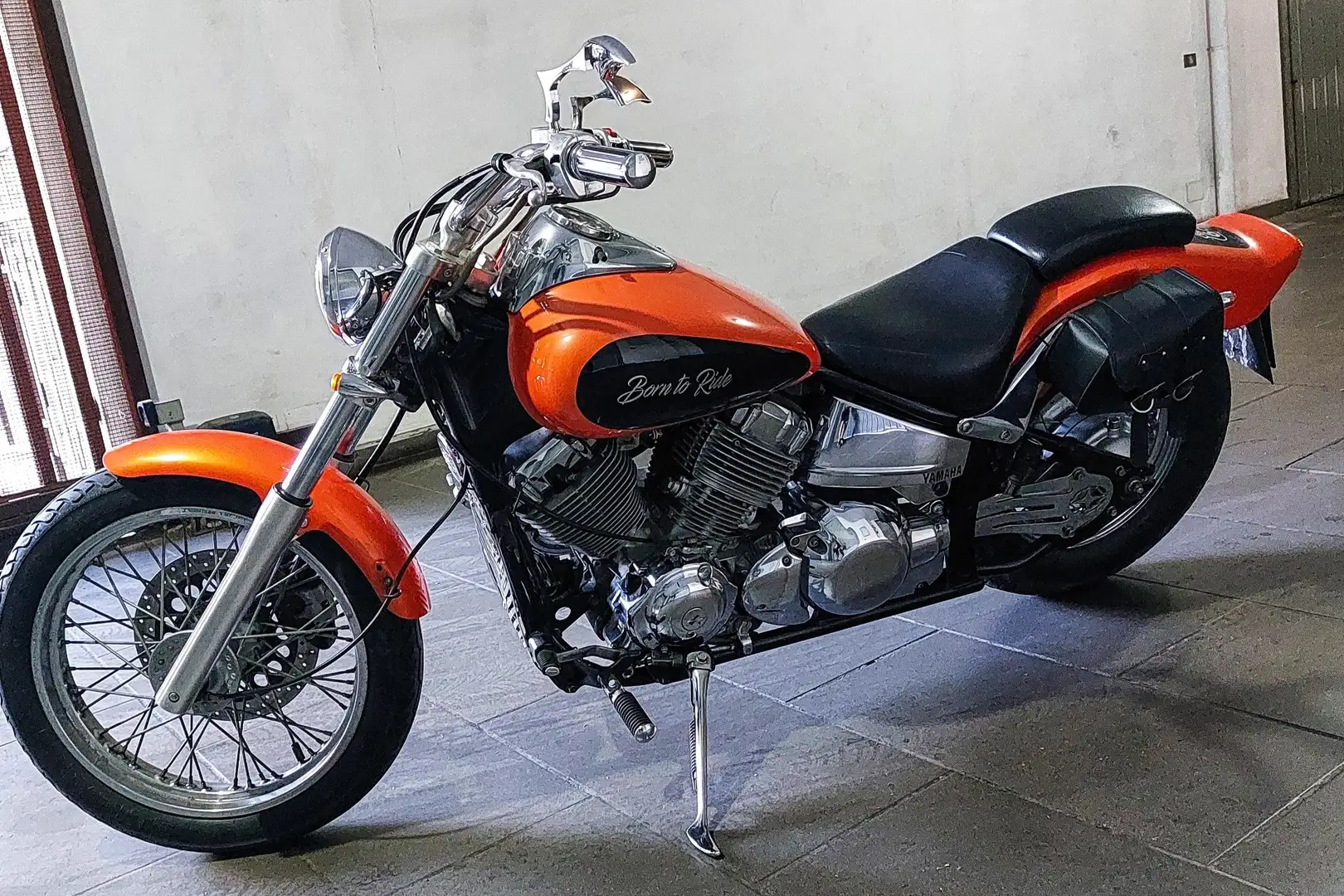 Yamaha XVS 650 Orange - 2