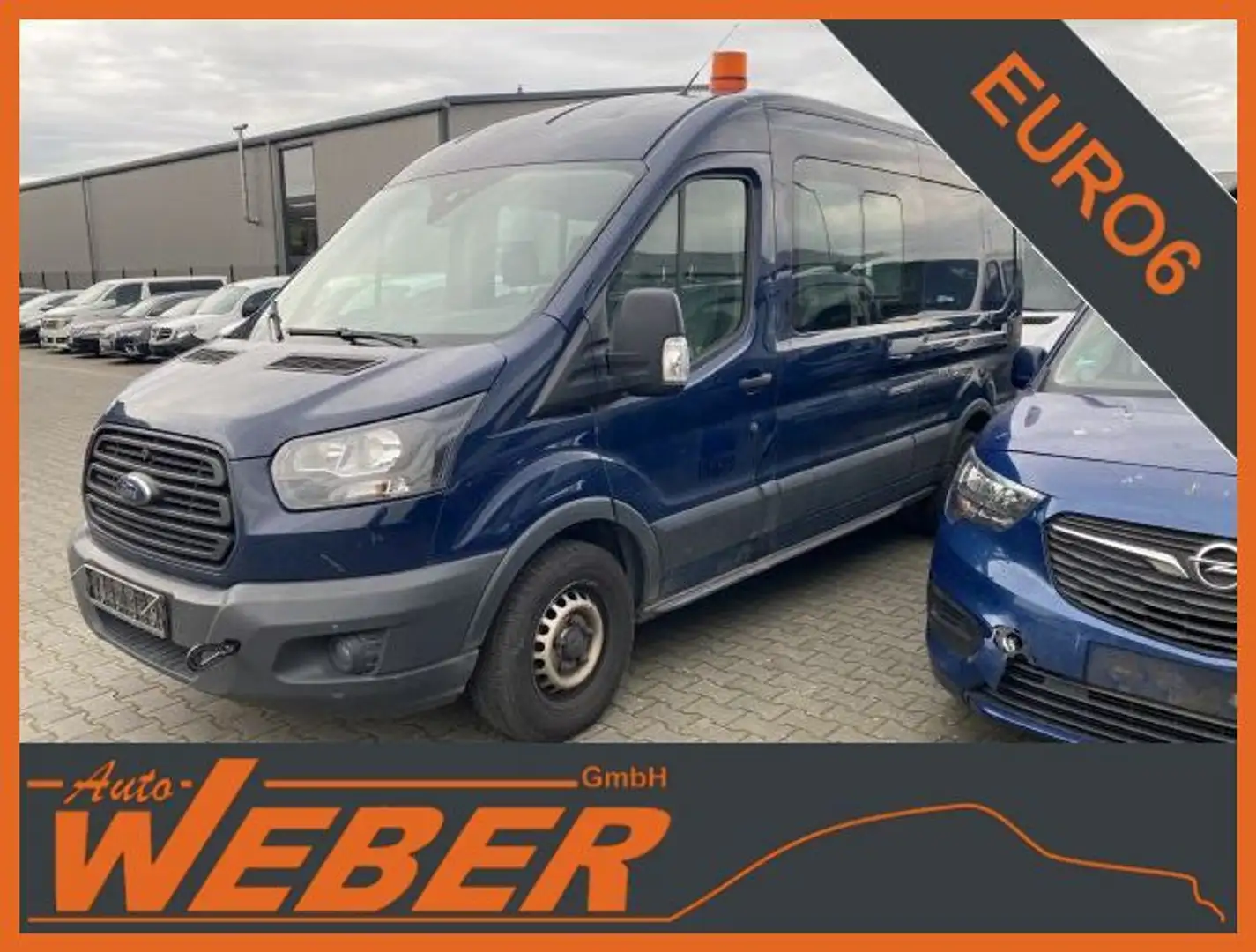 Ford Transit Kasten 350 L3DoKa AHK Motorschaden Bleu - 1