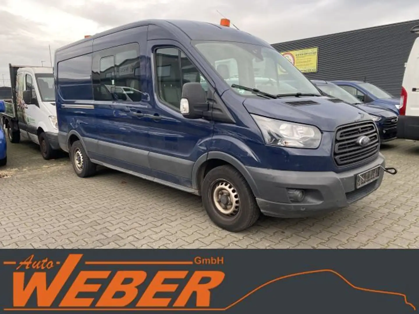 Ford Transit Kasten 350 L3DoKa AHK Motorschaden Bleu - 2