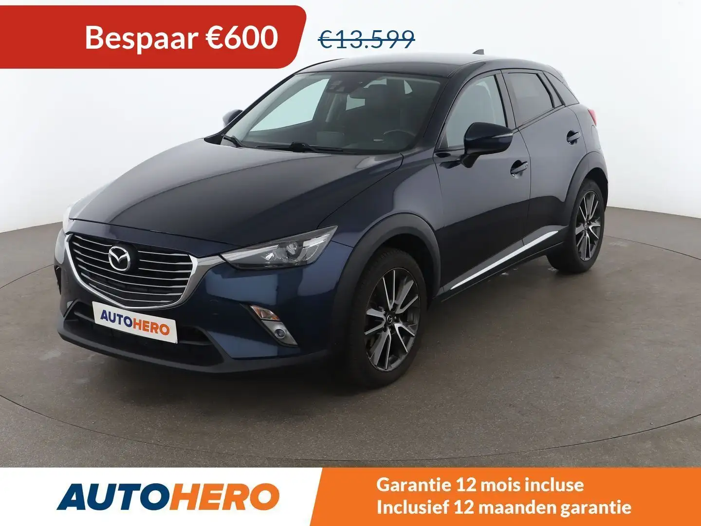 Mazda CX-3 1.5 Diesel Sports-Line AWD Bleu - 1