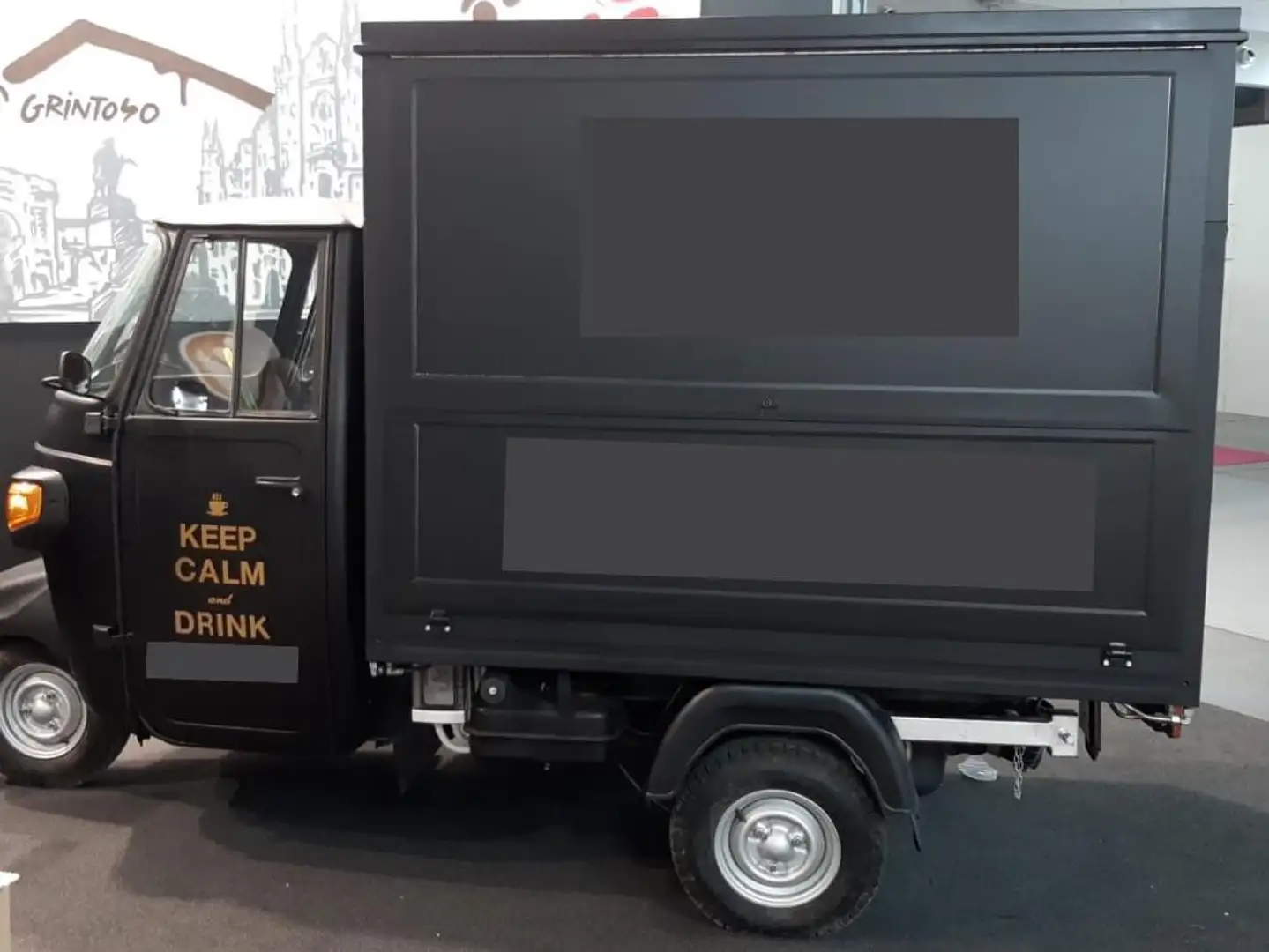 Piaggio Ape Diesel 400 cc Euro 4 Negru - 2