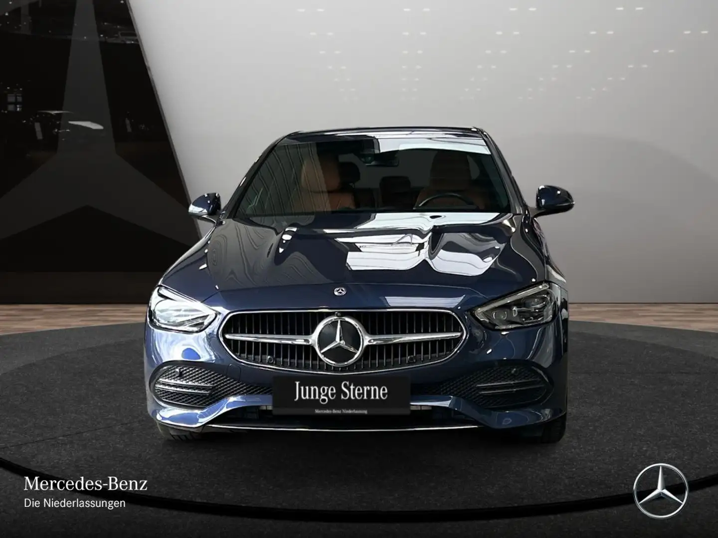 Mercedes-Benz C 300 d 4M AVANTG+360+BURMESTER+TOTW+KEYLESS+9G Blau - 2