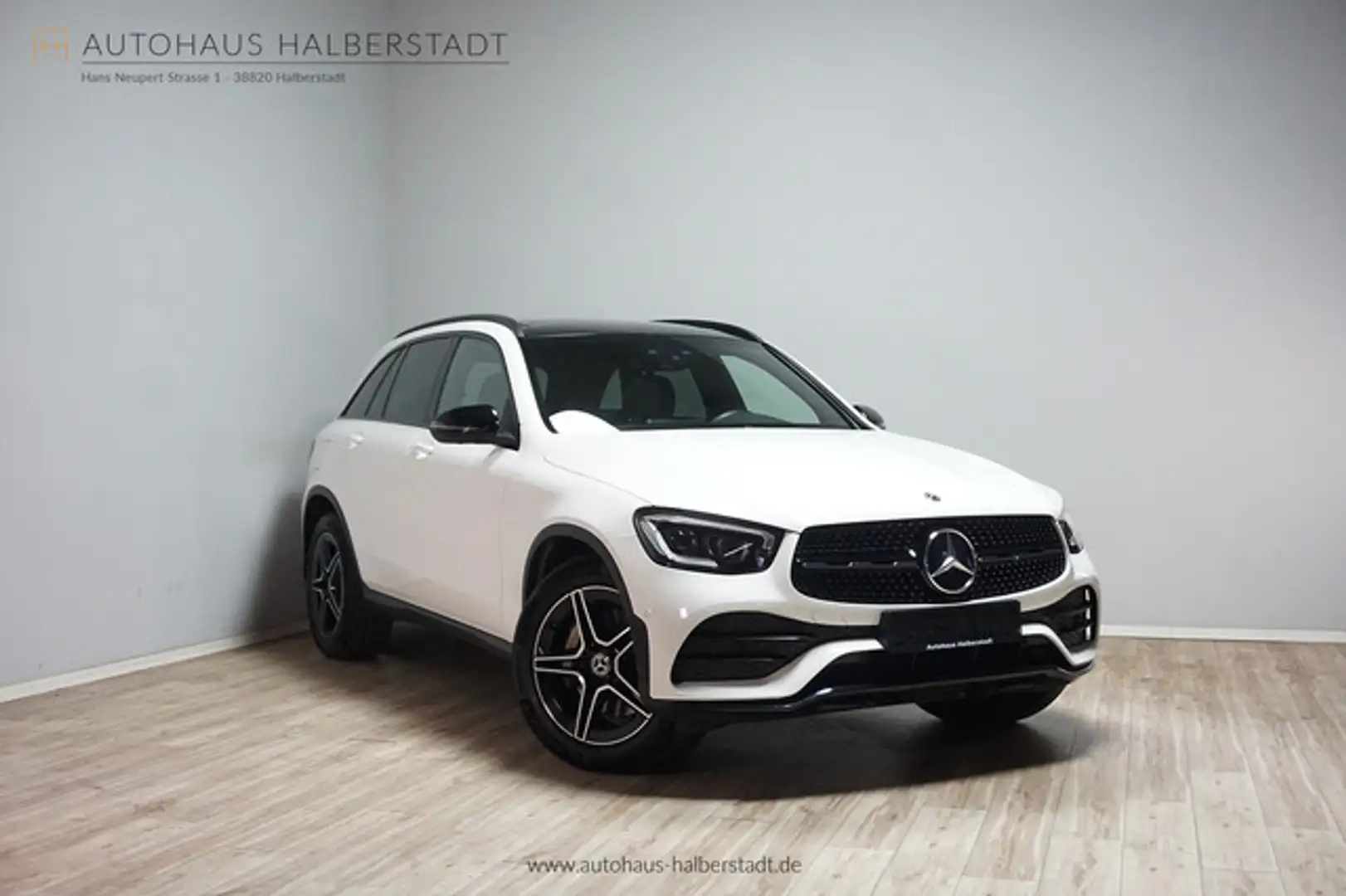 Mercedes-Benz GLC 300 d 4Matic AMG-Night/Pano/360/AHK/Headup Bianco - 1