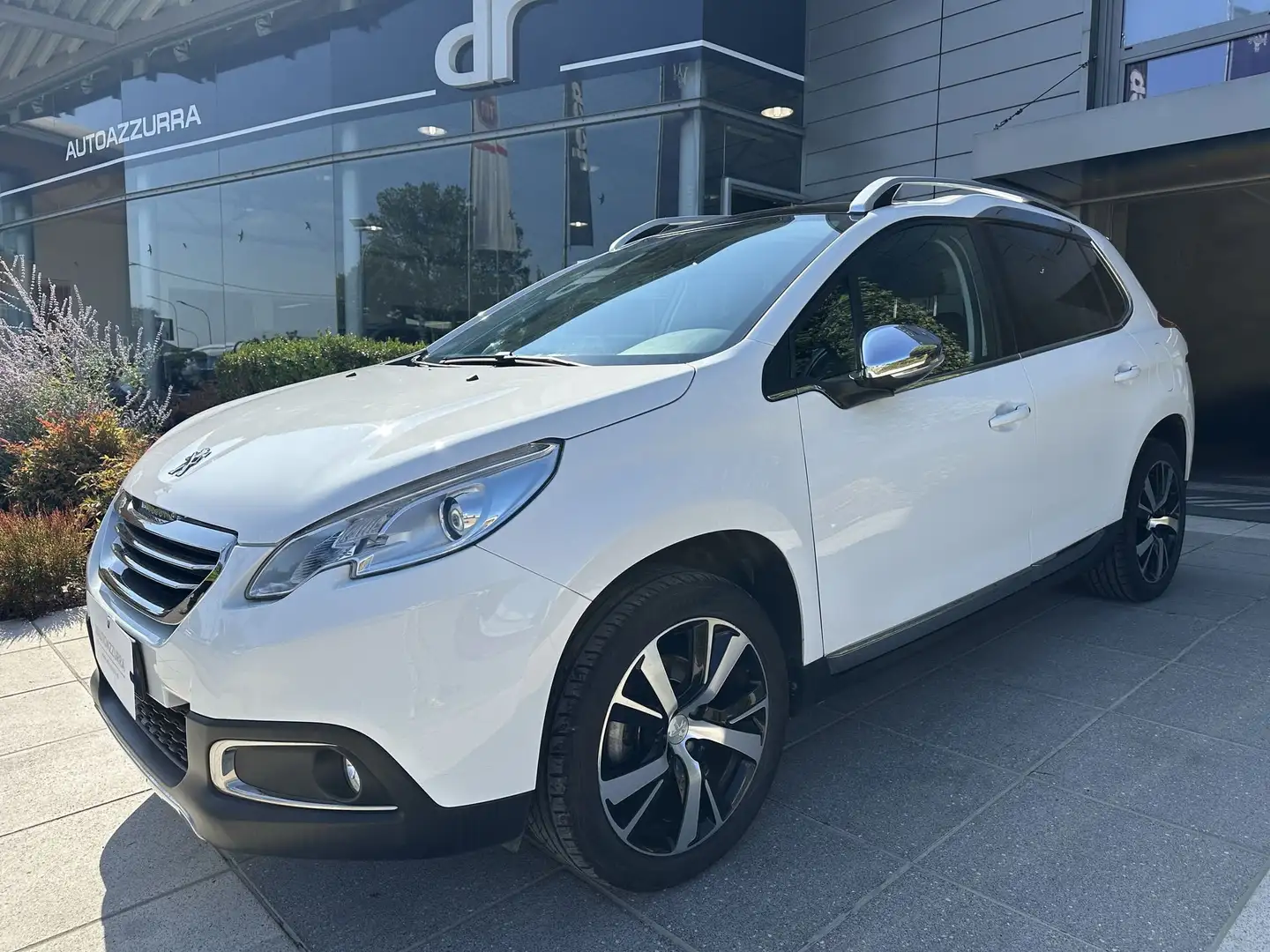Peugeot 2008 1.6 VTi 120CV Allure *TETTO PANORAMA, 1 PROPRIETA Bianco - 1