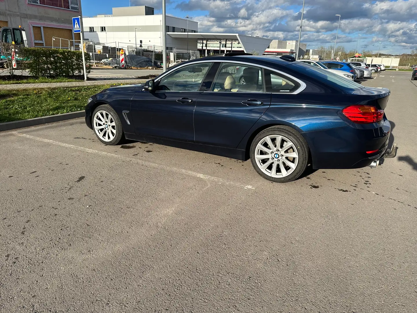 BMW 430 430d Gran Coupe xDrive Sport-Aut. Luxury Line ACC Bleu - 2
