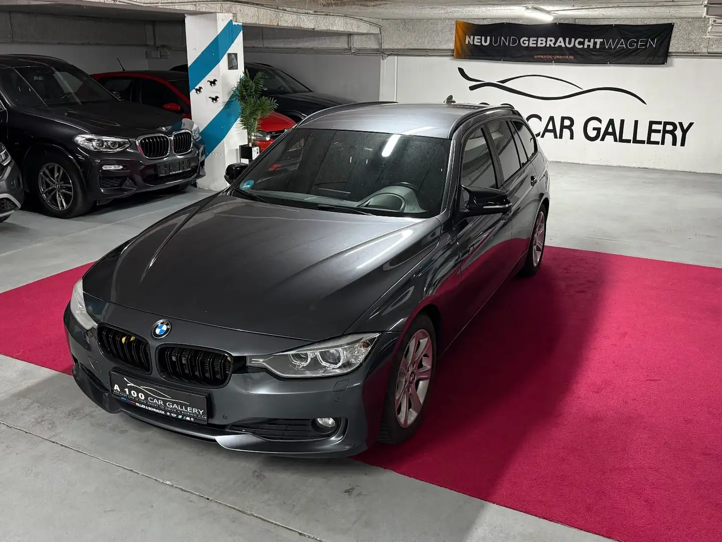 BMW 320 3 Touring 320 d*HeadUp*PDC* Gris - 2