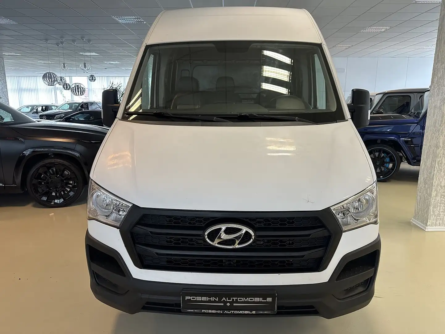 Hyundai H 350 H350 Kasten 2.5 CRDi Eco L3H2 Klima Blanc - 2