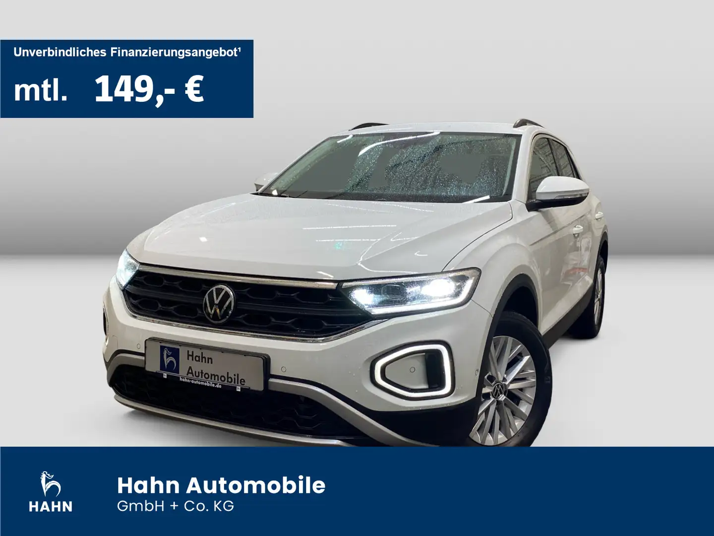 Volkswagen T-Roc 2.0 TDI Life AHK ACC LED Klima Bluetooth Weiß - 1