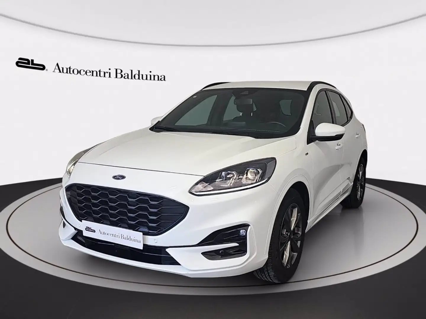 Ford Kuga 2.5 full hybrid st-line x 2wd 190cv cvt Bianco - 1