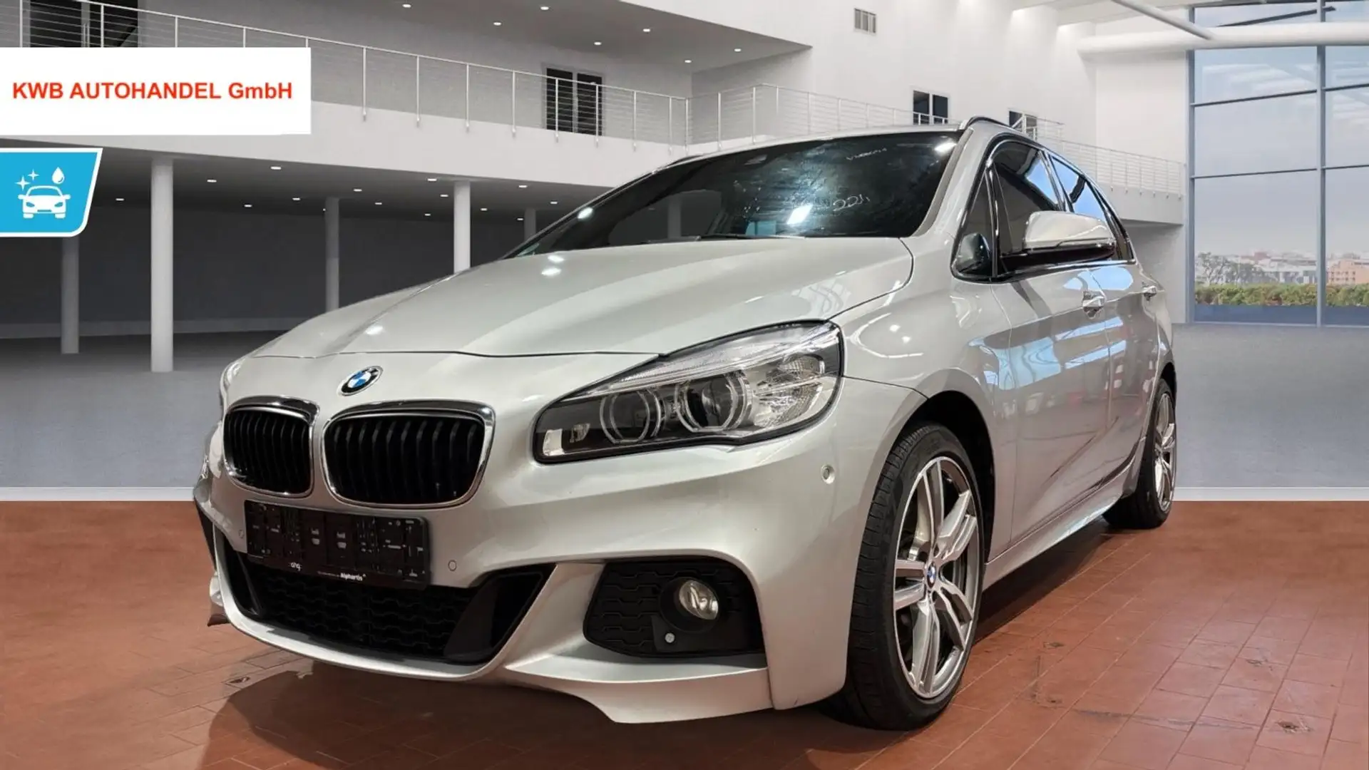 BMW 220 xDrive M Sport Panorama Silber - 1