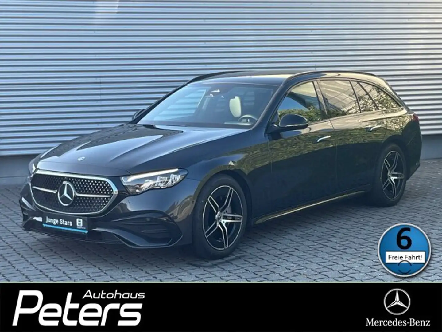 Mercedes-Benz E 220 E 220 d T AMG Line Advanced Night/Distronic/AHK Grau - 1