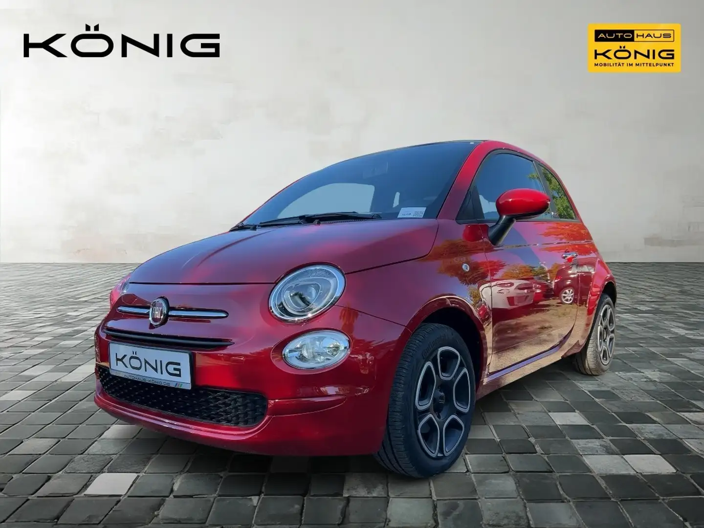 Fiat 500C CLUB 51kW Rot - 1